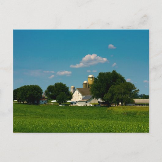 Lancaster County Boerderij Briefkaart (Voorkant)