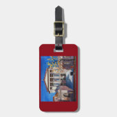 Lancaster County Courthouse bagagelabel (Voorkant verticaal)