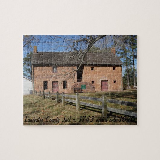 Lancaster County Jail c. 1743 added onto 1820 Legpuzzel (Horizontaal)
