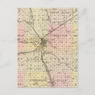 Lancaster County, Nebraska Briefkaart