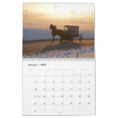 Lancaster County, Pennsylvania Calendar Kalender (Jan 2027)