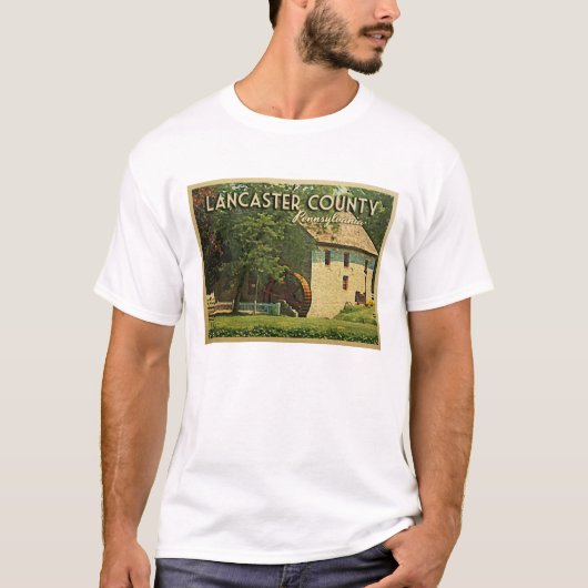 Lancaster County Pennsylvania T-shirt (Voorkant)