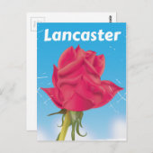 Lancaster, Engeland reisposter Briefkaart (Voorkant / Achterkant)