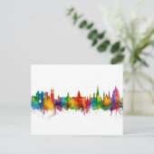 Lancaster England Skyline Briefkaart (Staand voorkant)