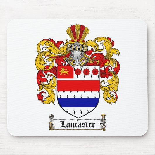 LANCASTER FAMILY CREST - LANCASTER COAT VAN WAPENS MUISMAT (Voorkant)