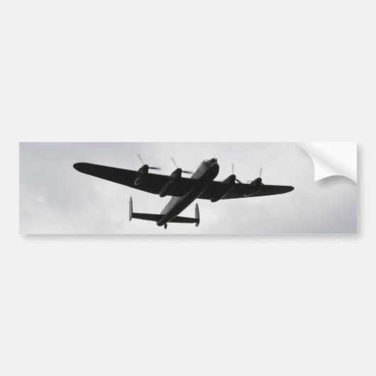 Lancaster Heavy Bomber Bumpersticker (Voorkant)