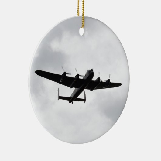 Lancaster Heavy Bomber Keramisch Ornament (Rechts)
