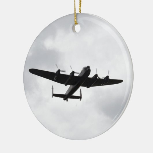 Lancaster Heavy Bomber Keramisch Ornament (Links)