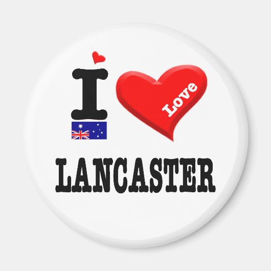 LANCASTER - Ik hou van Magneet (Voorkant)