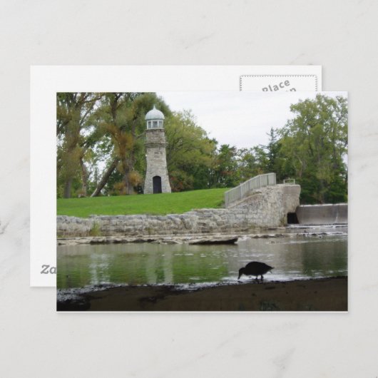 Lancaster Lighthouse NY Briefkaart (Voorkant / Achterkant)