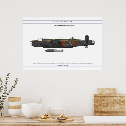 Lancaster Load 9 Poster (Keuken)