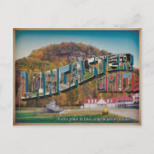 Lancaster Ohio #1 Briefkaart (Voorkant)