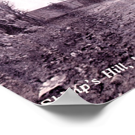 Lancaster Ohio North of Shimps Hill Poster (Hoek)