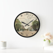 Lancaster Ohio Post Card Clock Grote Klok (Huis)