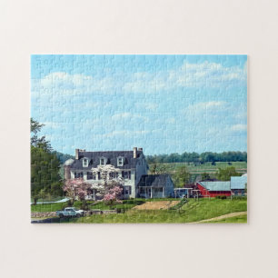 Lancaster PA - Familie Boerderij in het voorjaar Legpuzzel