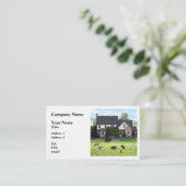 Lancaster PA - Familie Boerderij met Koeien in de  Visitekaartje (Staand voorkant)