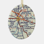 Lancaster PA Keramisch Ornament (Rechts)