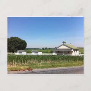 Lancaster, PA One Room Schoolhouse Briefkaart