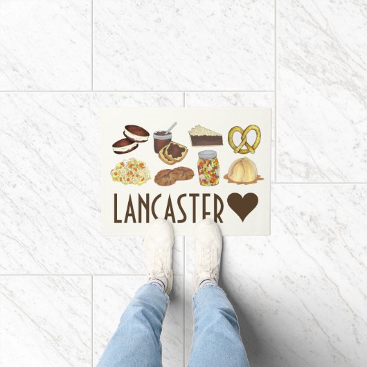 Lancaster, PA Pennsylvania Dutch Amish Foods Deurmat (Binnen)