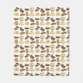 Lancaster, PA Pennsylvania Dutch Amish Foods Fleece Deken (Voorkant)