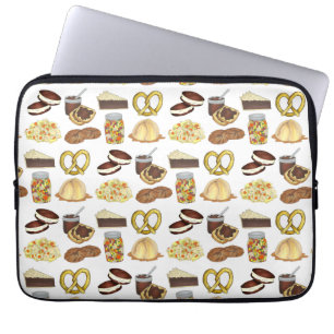 Lancaster, PA Pennsylvania Dutch Amish Foods Laptop Sleeve