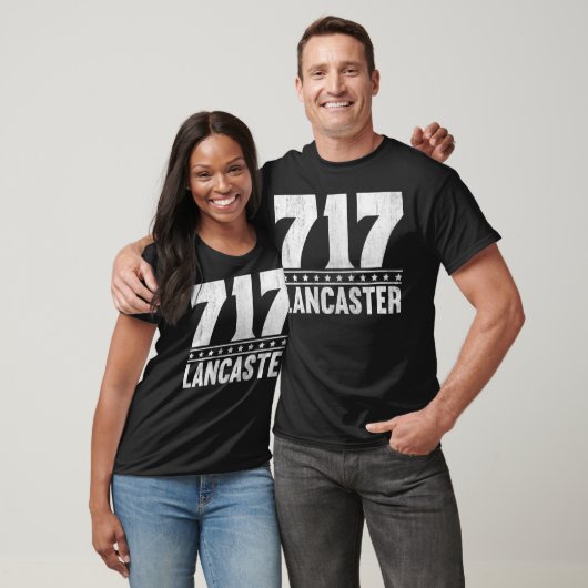 Lancaster Pennsylvania 717 Area Code T-shirt (Unisex)
