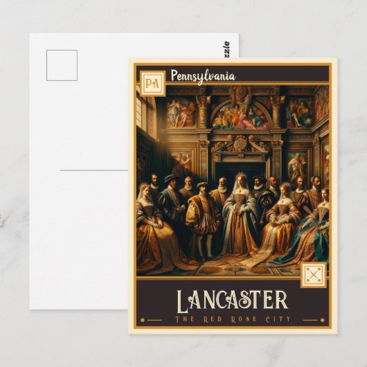 Lancaster, Pennsylvania |  Briefkaart (Voorkant / Achterkant)