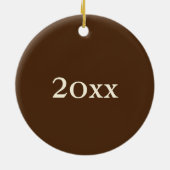 Lancaster Pennsylvania PA Dutch Shoo Fly Pie Keramisch Ornament (Achterkant)