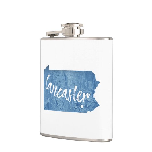 Lancaster Pennsylvania Wood Grain Heupfles (Links)