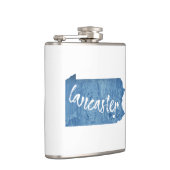 Lancaster Pennsylvania Wood Grain Heupfles (Rechts)