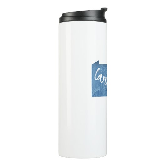 Lancaster Pennsylvania Wood Grain Thermosbeker (Gedraaid links)