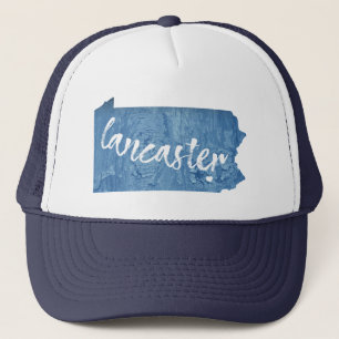 Lancaster Pennsylvania Wood Grain Trucker Pet