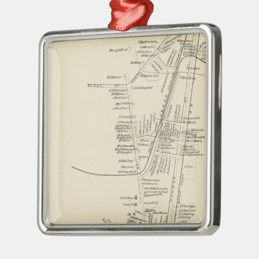 Lancaster, stad Lancaster Metalen Ornament (Links)