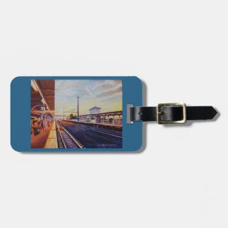 Lancaster Train St. Luggage Purse of key chain lab Bagagelabel