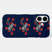 Lancaster tussen rode papavers Case-Mate iPhone Case (Achterkant (horizontaal))