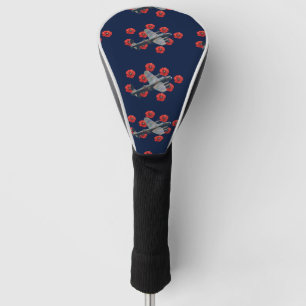 Lancaster tussen rode papavers Golfheadcover