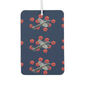  Lancaster tussen rode papavers Luchtverfrisser (Voorkant)