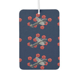  Lancaster tussen rode papavers Luchtverfrisser