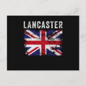 Lancaster UK Flag England Souvenir Briefkaart (Voorkant)