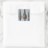 Lance en Javelin Head, 475-300 BC Vierkante Sticker (Tas)