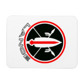 Lance flexibele magneet met LANCE-rocker (Horizontaal)