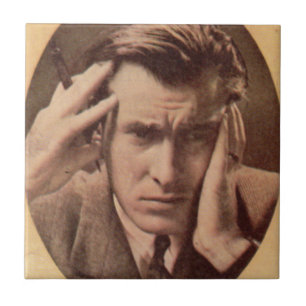 Lance is verwarrend en ongelukkig tegeltje