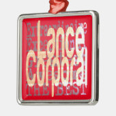 Lance Korporaal Extraordinaire Metalen Ornament (Links)