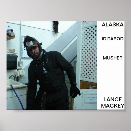 Lance Mackey poster (Voorkant)