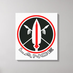 Lance Missile 2013 Canvas Afdruk