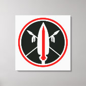 Lance Missile Canvas Afdruk (Voorkant)