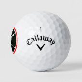 Lance Missile Golf Ball Golfballen (Logo)
