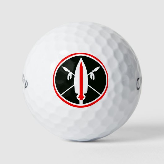 Lance Missile Golf Ball Golfballen (Voorkant)