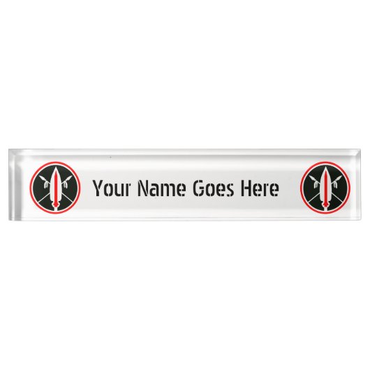 LANCE MISSILE Name Bord Naambordje (Voorkant)