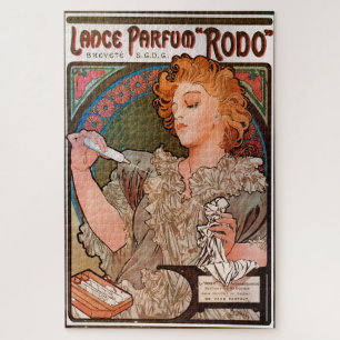 Lance parfum Rodo door Alphonse Mucha Legpuzzel
